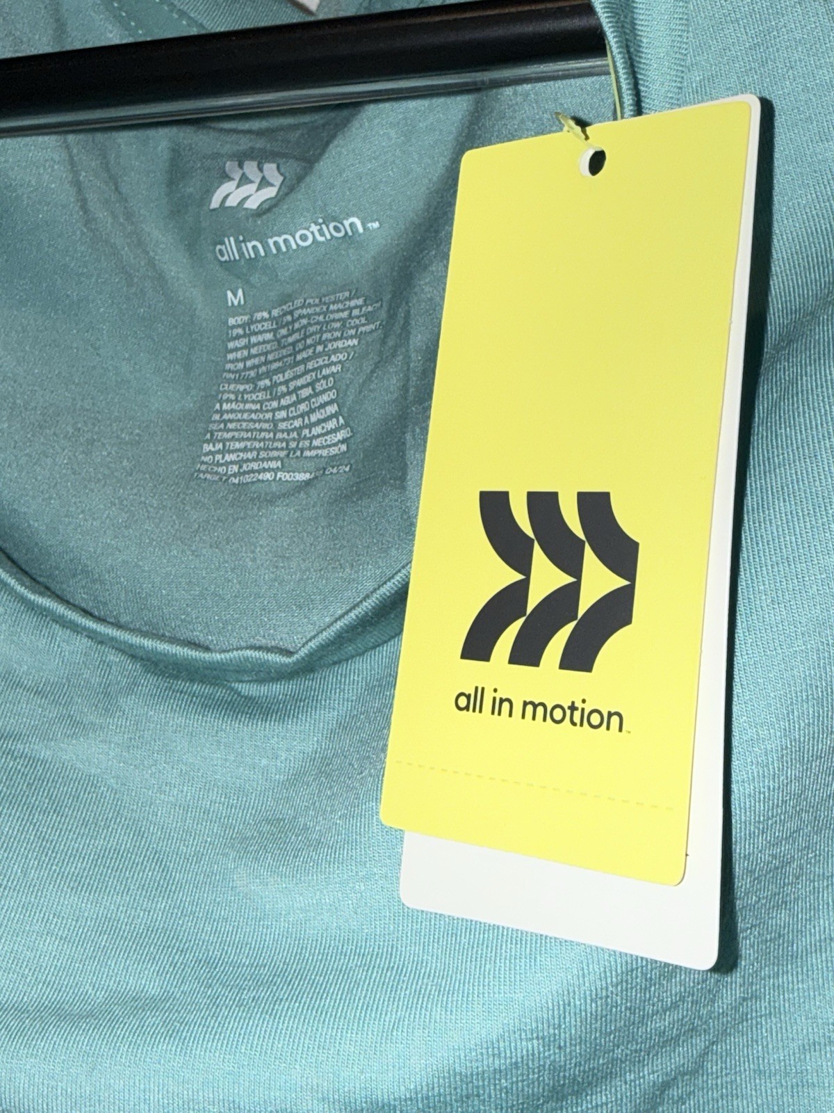 2 All In Motion Athletic Wear Tank Top Mens M Sleeveless Green Performance Sport gallery