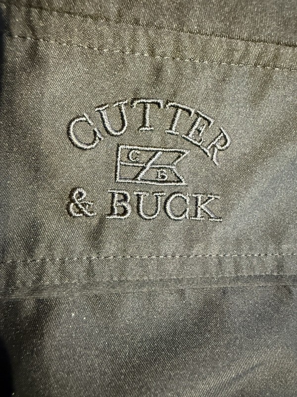 Cutter & Buck Atlanta Braves Pullover Windbreaker Jacket Mens 2XL Blue MLB Golf gallery