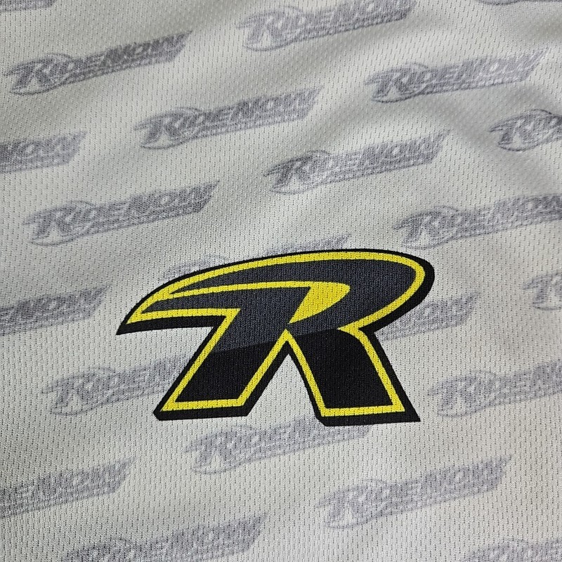 THROTTLE THREADS Ride Now Power Sports Jersey Polo Mens Size XL Black & Yellow gallery