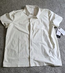 Men’s Size XL | Nike 24.7 White Training Shirt | HQ6958-133 NWT Button Down