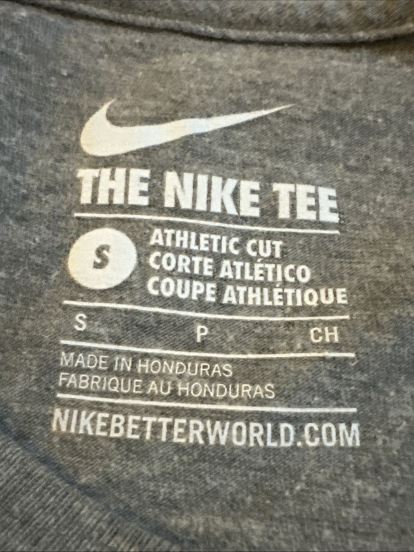 Nike XC Cross Regionals 2017 NXR Mens S Gray Long Sleeve Shirt Cross Country Tee gallery