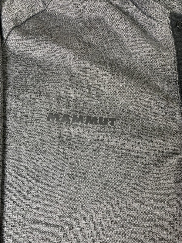 Mammut Men's Size 2XL Athletic Long Sleeve Shirt Gray Classic Trail Mammoth M33 gallery