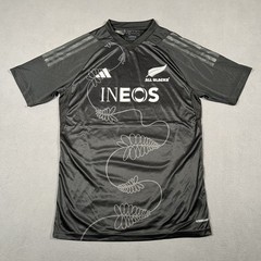 Adidas All Blacks New Zealand Rugby Training Shirt Mens Small Slim Fit INEOS