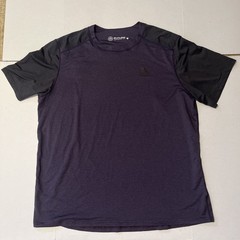 Flylow Mens Garrett Tech T-Shirt Size 2XL Purple & Gray