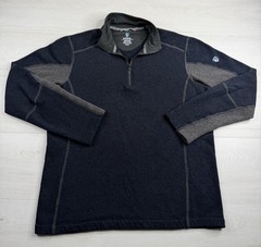 Kuhl Revel 1/4 Quarter Zip Pullover Baselayer Outdoor Hiking Colorblock Mens M
