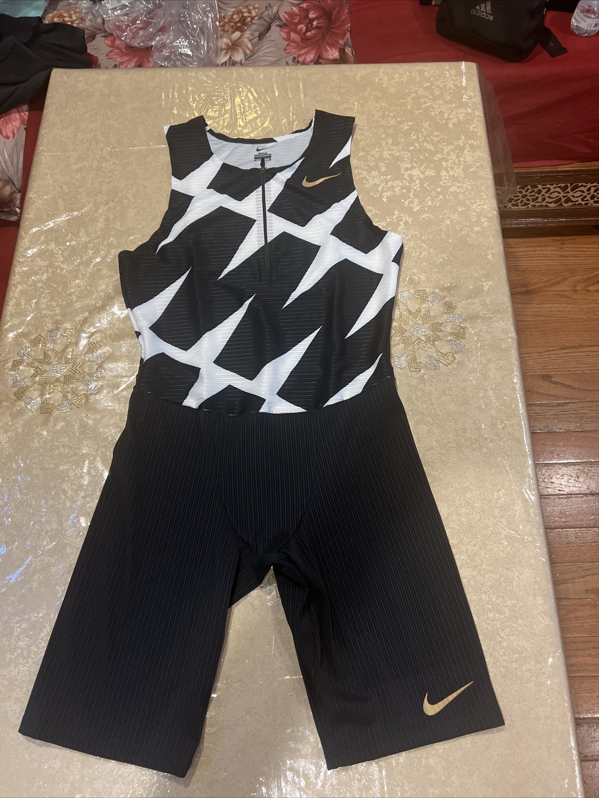Nike 2020 Elite Pro Speedsuit Track Field Running Suit CI0631-077 Men’s Size (L) gallery