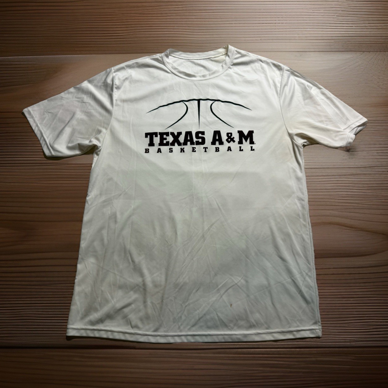 Texas A&M Basketball Team Issued Athletic SS Shirt Adult Sz L Aggies B040 gallery