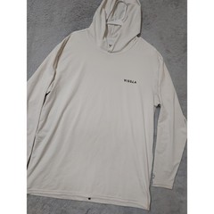 Vissla Pullover Mens XL UPF Jersey Sun Protection Hoodie White Surfer Beach