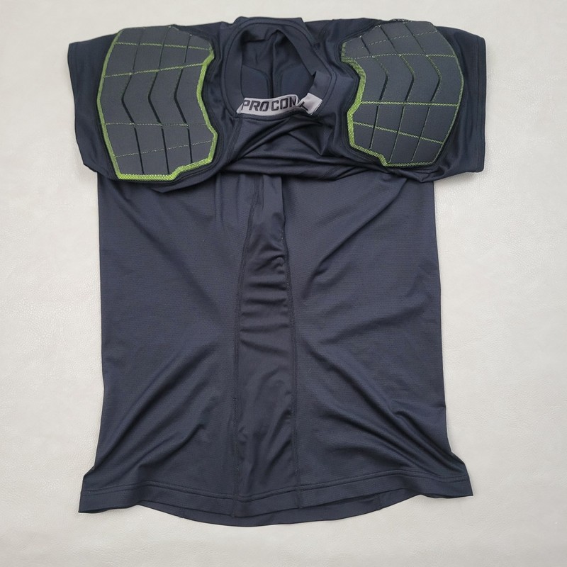Nike Pro Combat Dri-Fit Compression Shirt Football Mens XXL Padded Short Sleeve gallery