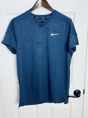 Nike Carlos Alcaraz 2024 French Open Tennis Shirt Large Federer Nadal Sinner