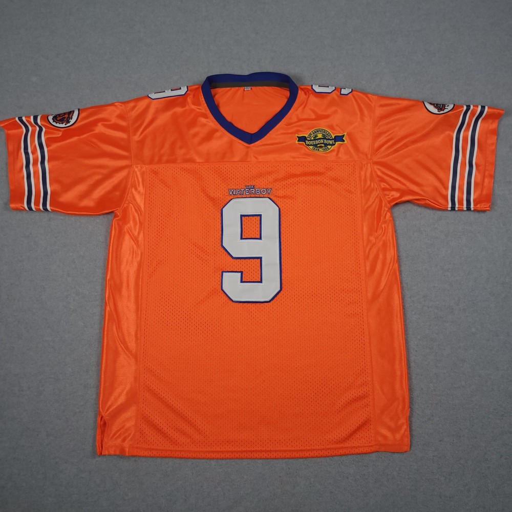 Bobby Boucher Waterboy Jersey Men Large SCLSU Mud Dogs Football Bourbon Bowl
