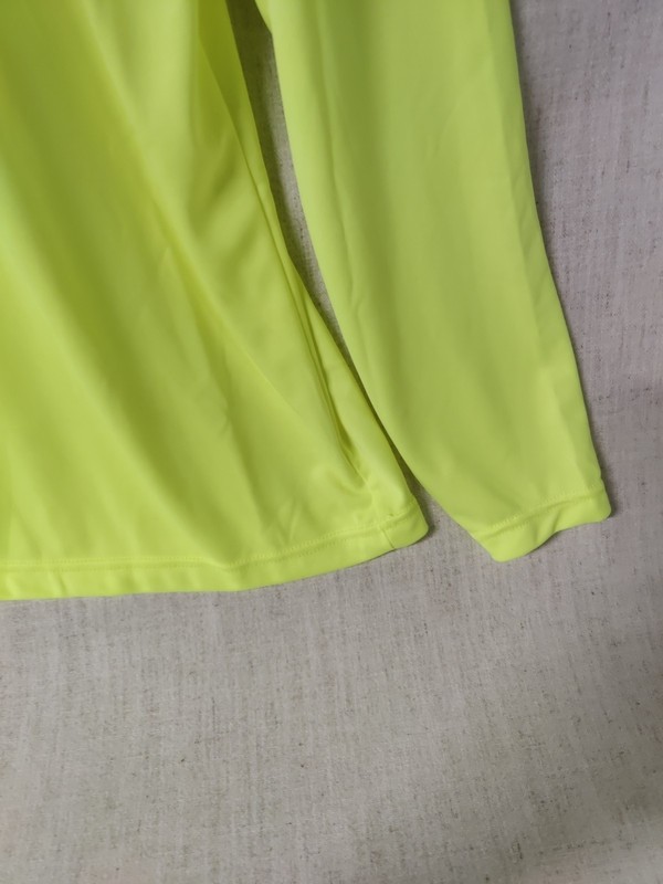 Hanes Cool Dri Size L Hi-Vis Yellow longsleeve gallery