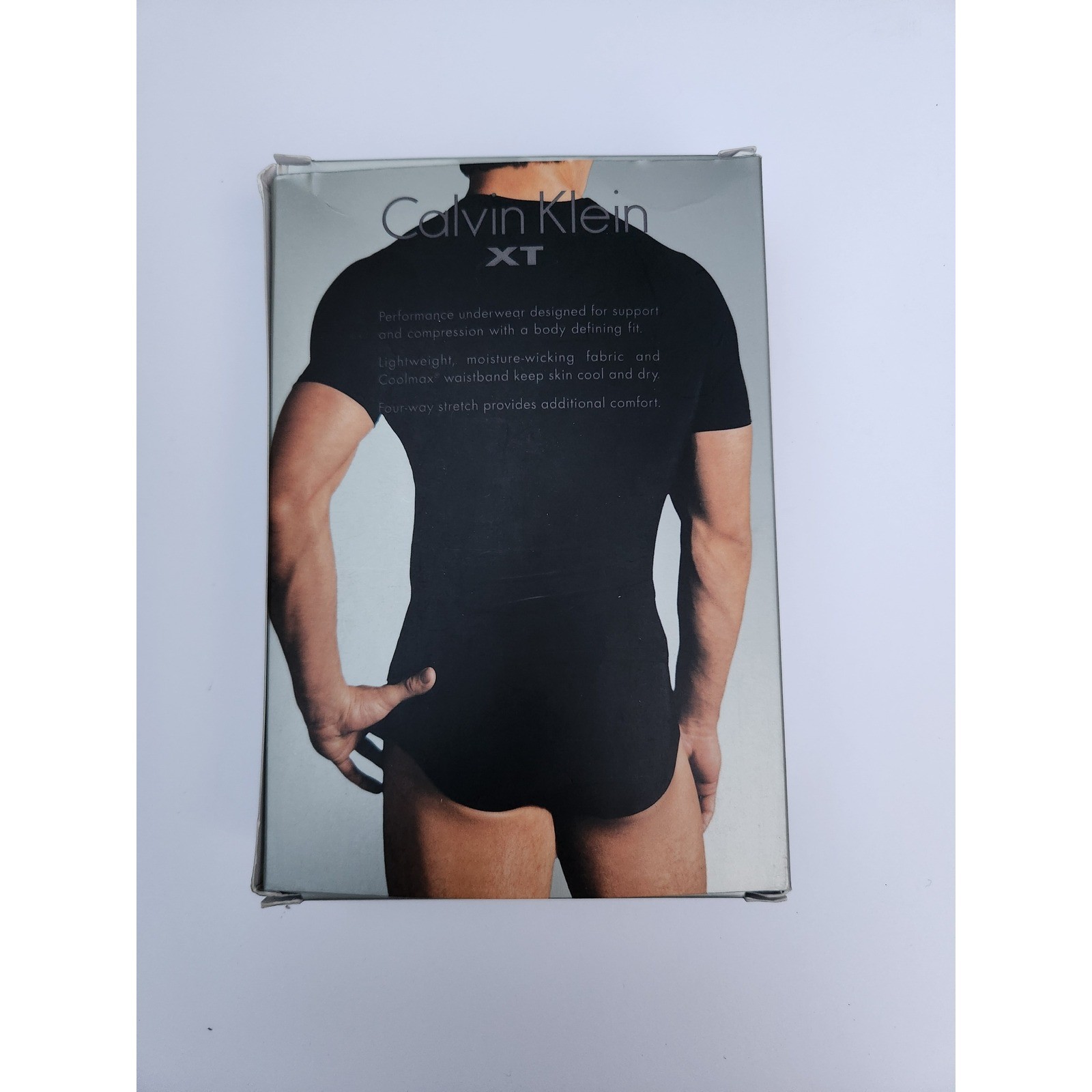 Calvin Klein T-Shirt White XT Performance Compression Crew Neck U5501 Small gallery
