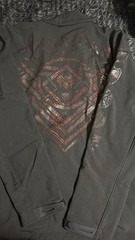 American Fighter Men’s Black Long Sleeve Jacket Graphic Print