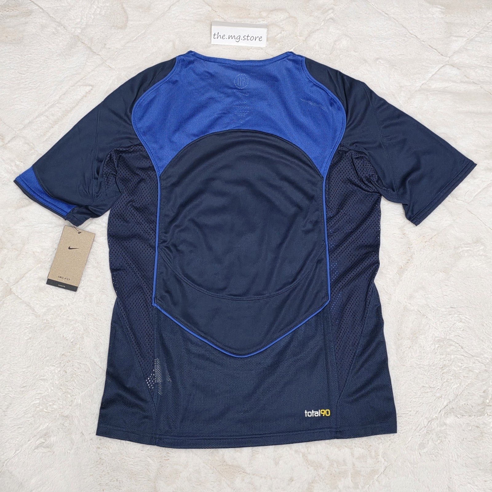 Nike Total 90 Retro DRI-FIT Soccer Jersey Navy Blue Men’s Sz Small HV1178-410 gallery
