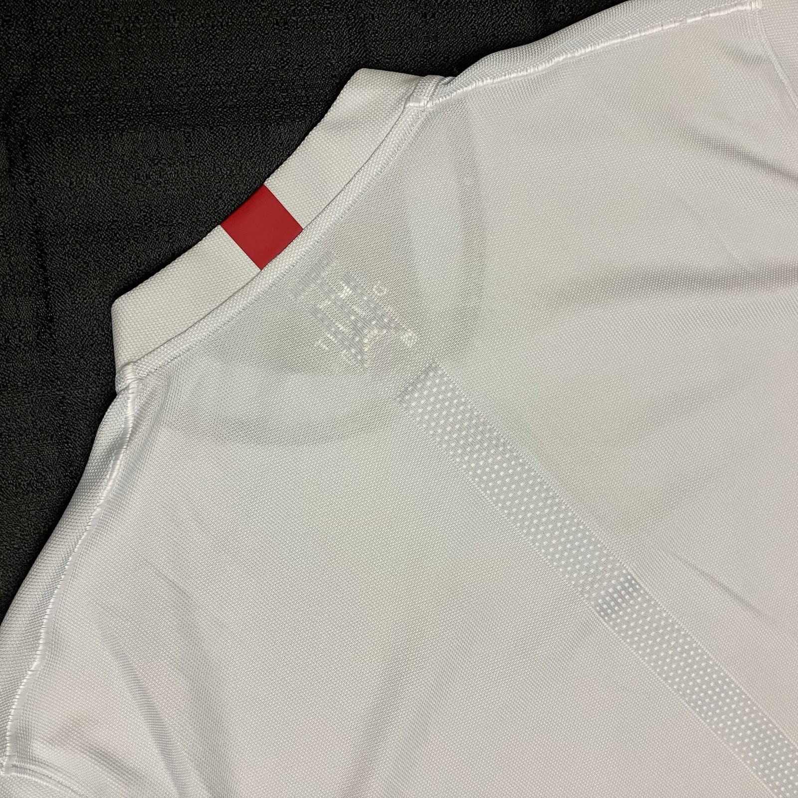 Nike Golf Tiger Woods ADV Dri Fit Mock Blade Polo CT3799 100 Pure Platinum Sz M gallery