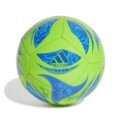 Adidas MLS Club Soccer Ball, Green/Glory 4, Blue/Solar Blue