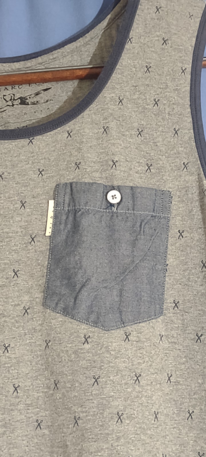 MARC ECKO CUT & SEW Tank Top With Pocket Men’s Sz XL Very Nice gallery