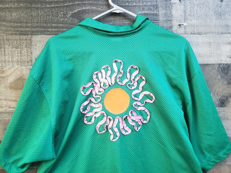 🔥 Nike Project Uphoria Green Button Down Baseball Jersey Men's Large L Euphoria gallery
