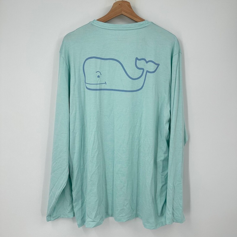 Vineyard Vines Performance Long Sleeve Whale Logo T-Shirt - L gallery
