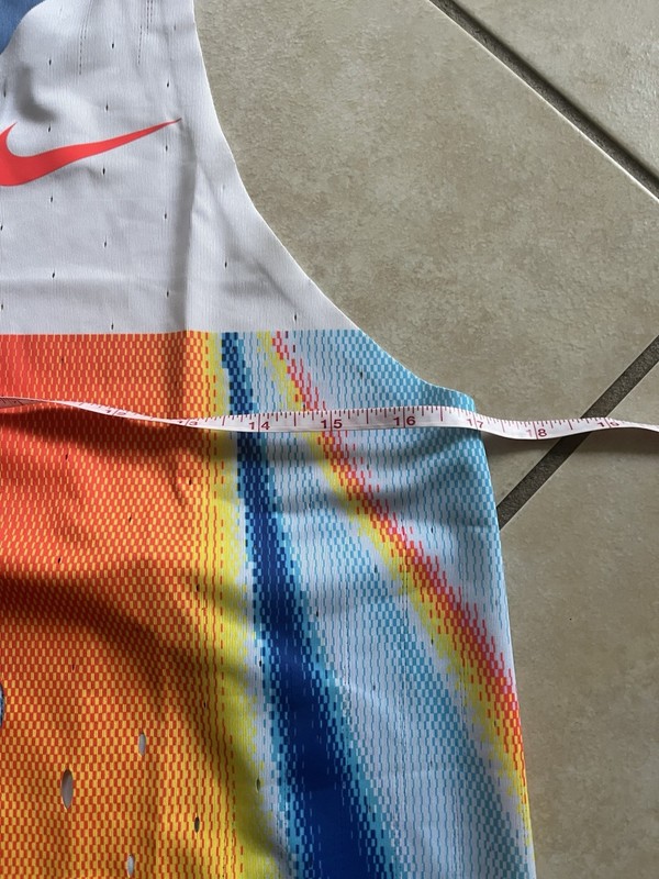Nike Pro Elite Team Singlet White Blue Orange Made In USA FZ6865-731 Unisex New gallery