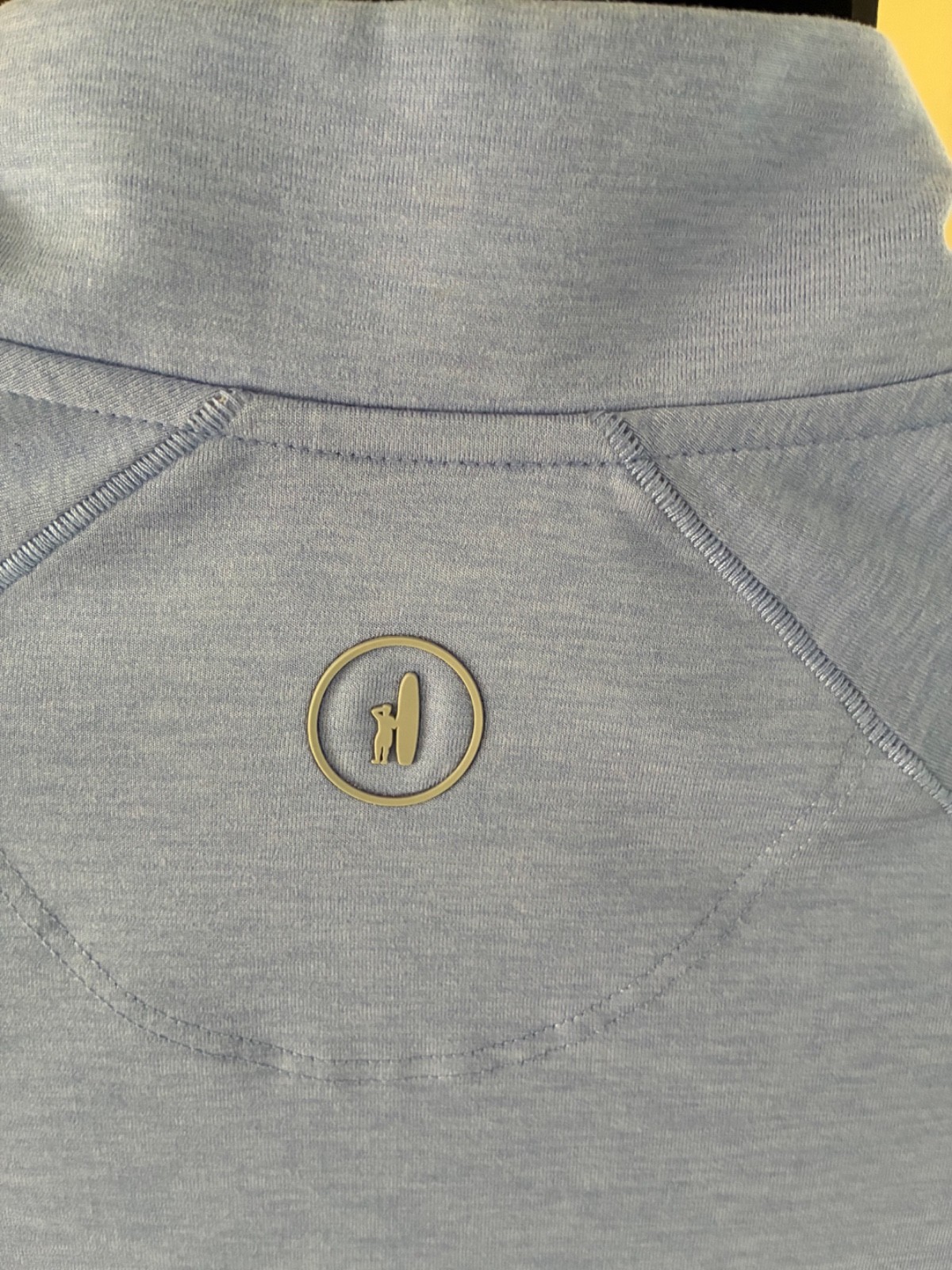 johnnie-O Freeborne Performance 1/4 Zip Pullover JMKO3620 Light Blue Stretch S gallery
