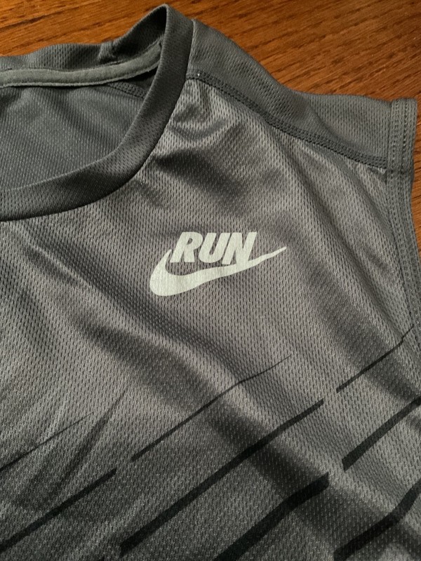 nike dri fit mens grey and black tank - M gallery