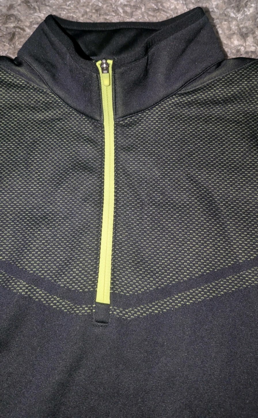 Nike Golf ½ Zip Pullover Fleece Sweater Therma-Fit Hypervis Men's Size Medium gallery