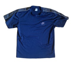 Vintage Nike Air Short Sleeve Shirt Size L. Athletic Polyester Gray Tag.