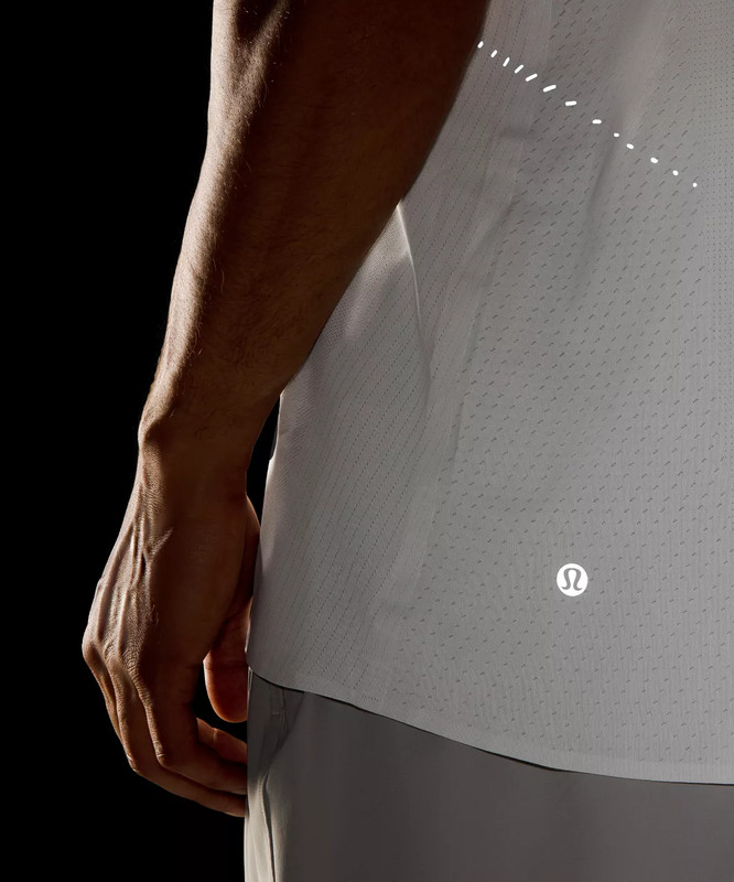 Lululemon Men's Fast and Free Singlet Breathe Running Tank Top, White Small gallery