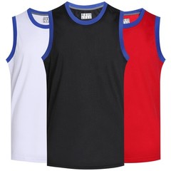 3 Pack Plain Basketball Jerseys for Men Women Unisex Spring Summer Beach Tank…