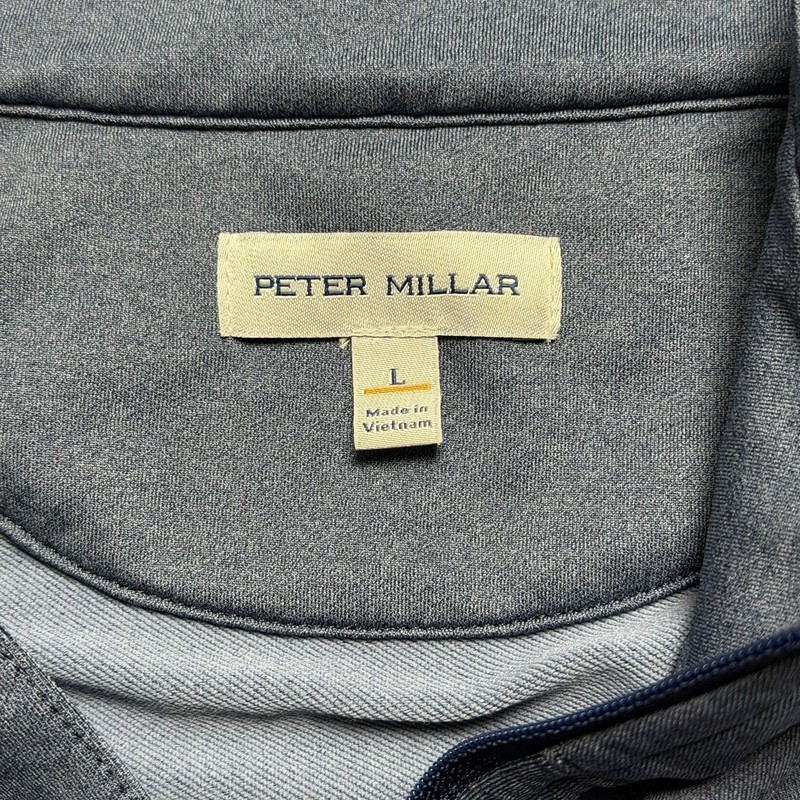 Peter Millar Crown Sport Golf Stretch 1/4 Zip Pullover Mens Large Performance gallery