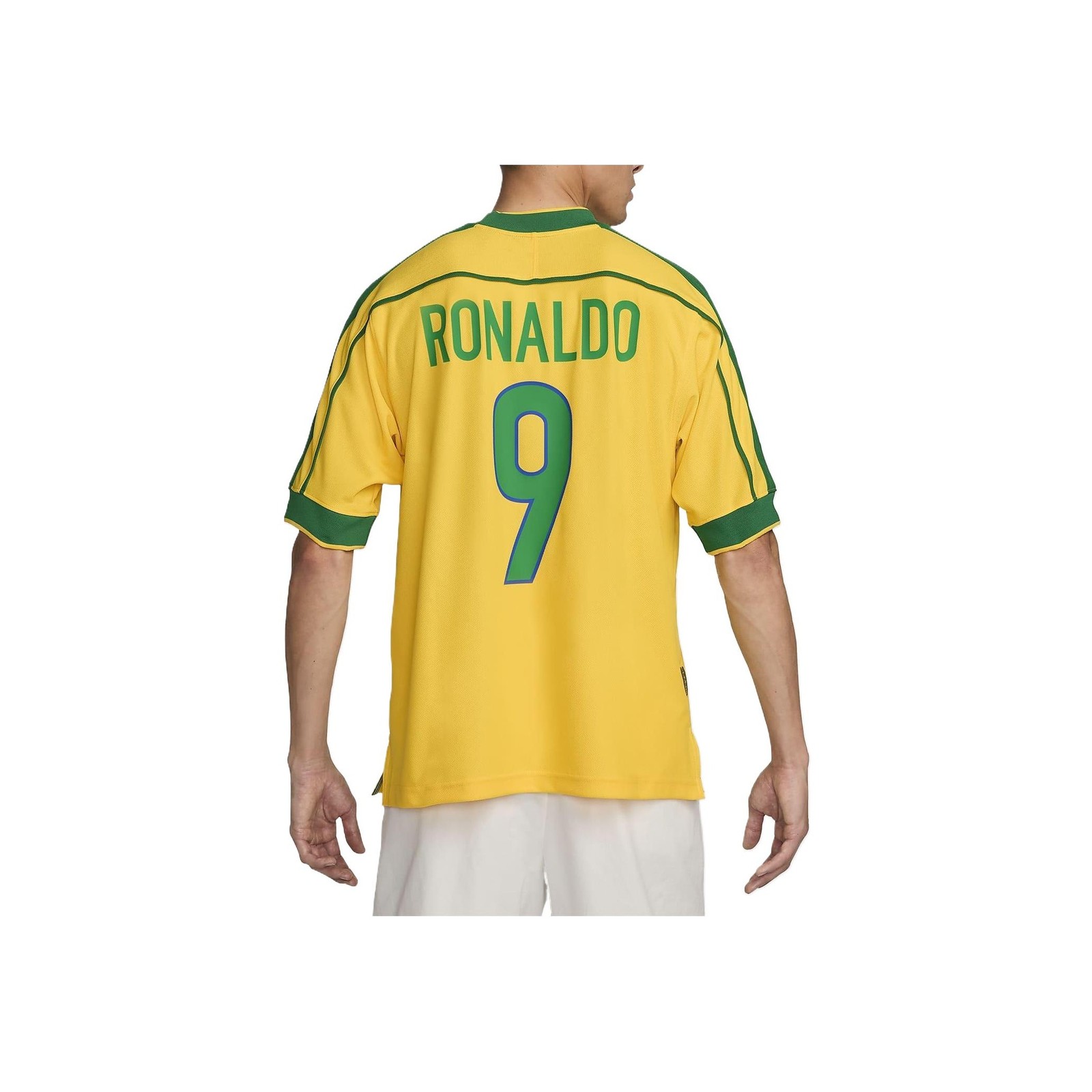 Nike Brazil 1998 Reissue Ronaldo Soccer Replica Jersey IB1155-741 Men's Size gallery
