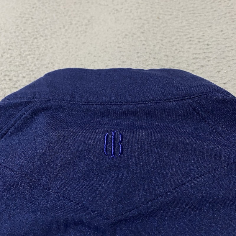 Holderness & Bourne Pullover Mens Large Blue Dry Luxe Performance Tailored Fit gallery