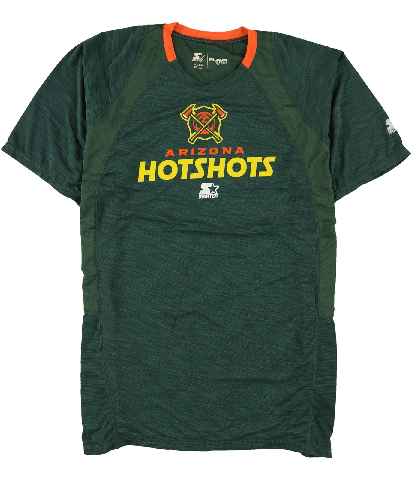 STARTER Mens Arizona Hotshots Graphic T-Shirt, grn, L gallery