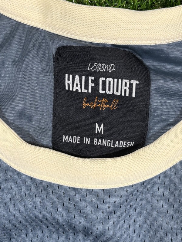 Legend Half-Court Basketball Mesh Jersey Mens Size Medium Atlantic Sea Agave $48 gallery