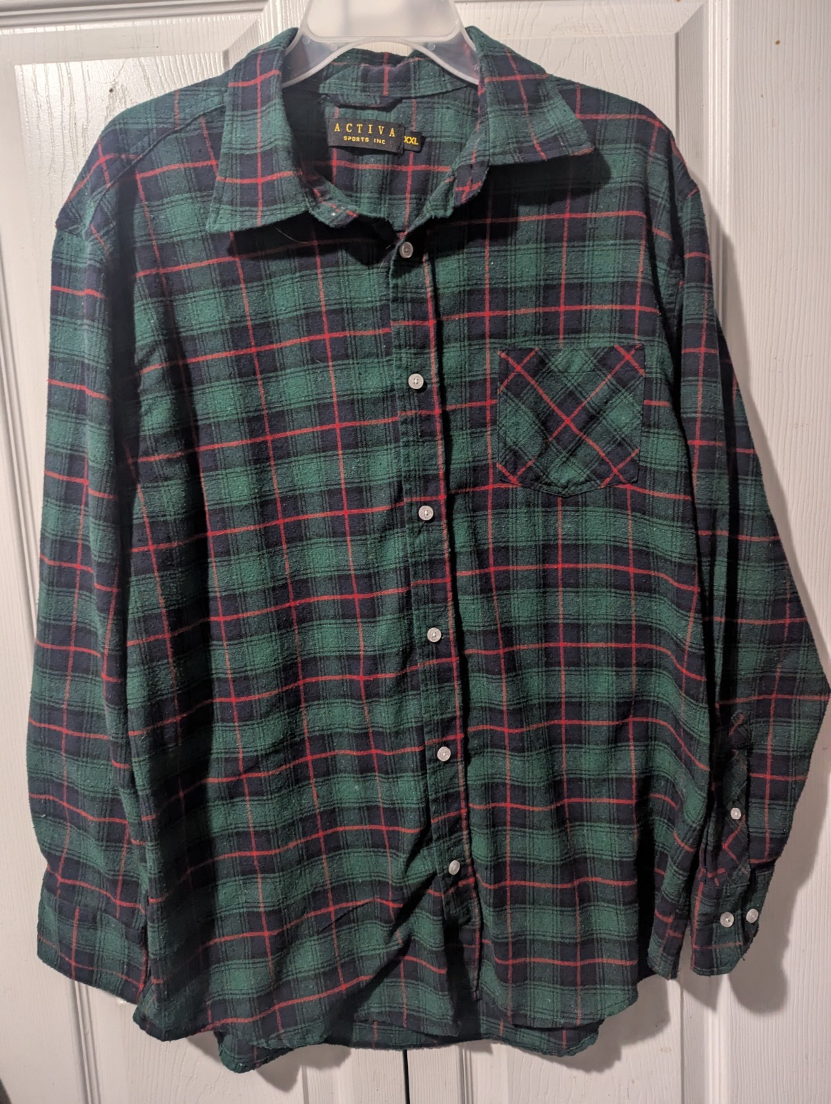Green Black And Red Activa Flannel Sports Incorporated Xxl gallery