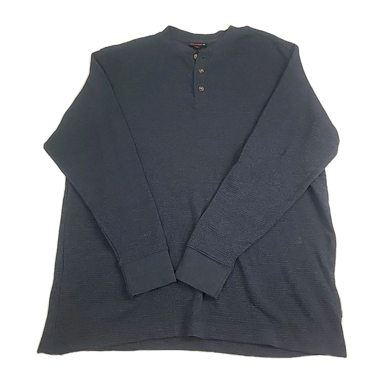 Wolverine Henley Thermal Blue 3 button Pull Over XL/TG gallery