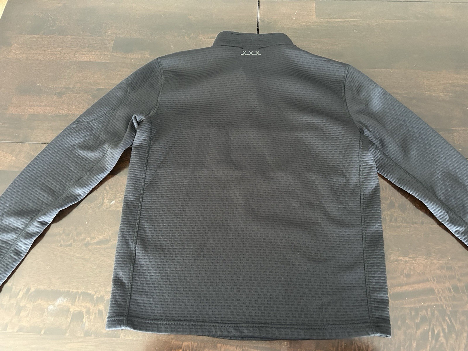Bauer Men’s Activewear 1/4 Zip Long Sleeve Pullover Black M Polyester Logo gallery