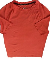 Russell Men Training Fit Active T-Shirt Dri-power Large (42-44) Orange Nylon