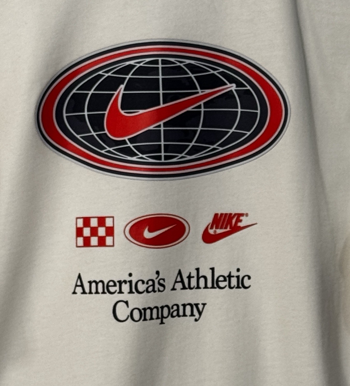 Size Medium - Nike Americana Baseball Jersey DV9642-133 White/Multi gallery