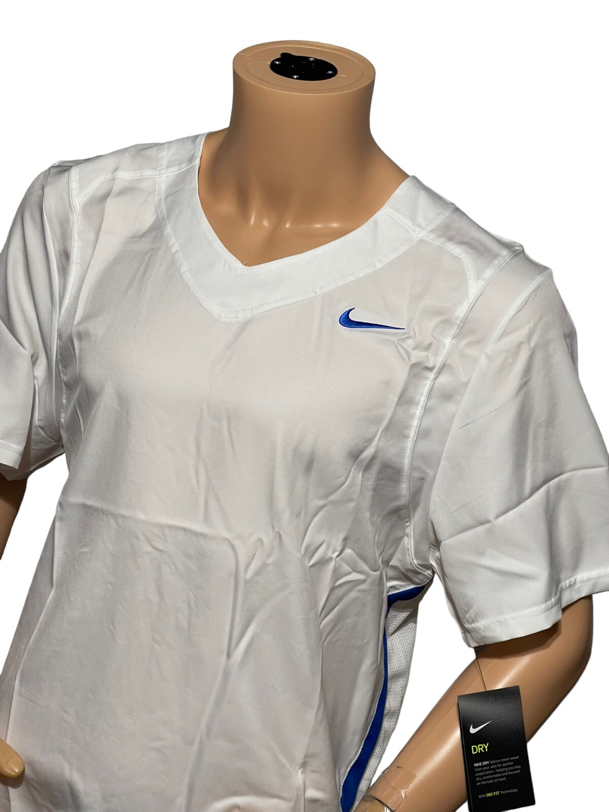 Nike 881252-108 Untouchable Speed V-Neck Short Sleeve Jersey Mens Lacrosse Small gallery