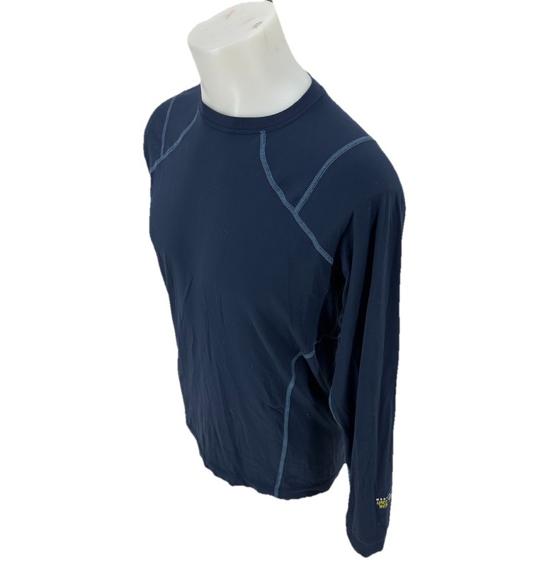Mountain Hardwear Men Medium Active Pullover T-shirt Long Sleeve Crewneck 52-12 gallery