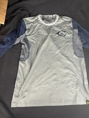 New Demarini 3/4 Sleeve Shirt Sz Large Baseball Gray/blue UC Davis Aggies