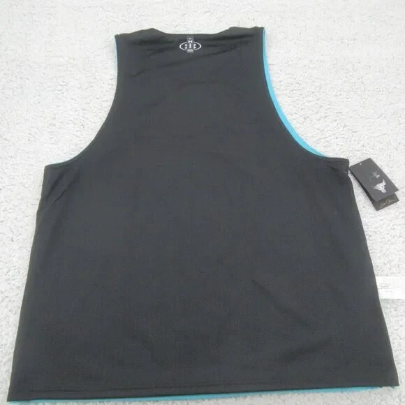 Under Armour Project Rock Training Reversible Gym Tank Top Men's Size XL NEW gallery