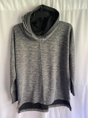 Homage Hustle Long Sleeve Oversize Athletic Shirt Mens XS