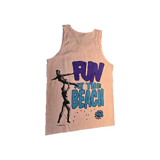 Rare Vtg California Retro Blues 1992 Beach Pro Volleyball Tank Top Shirt NEW gallery