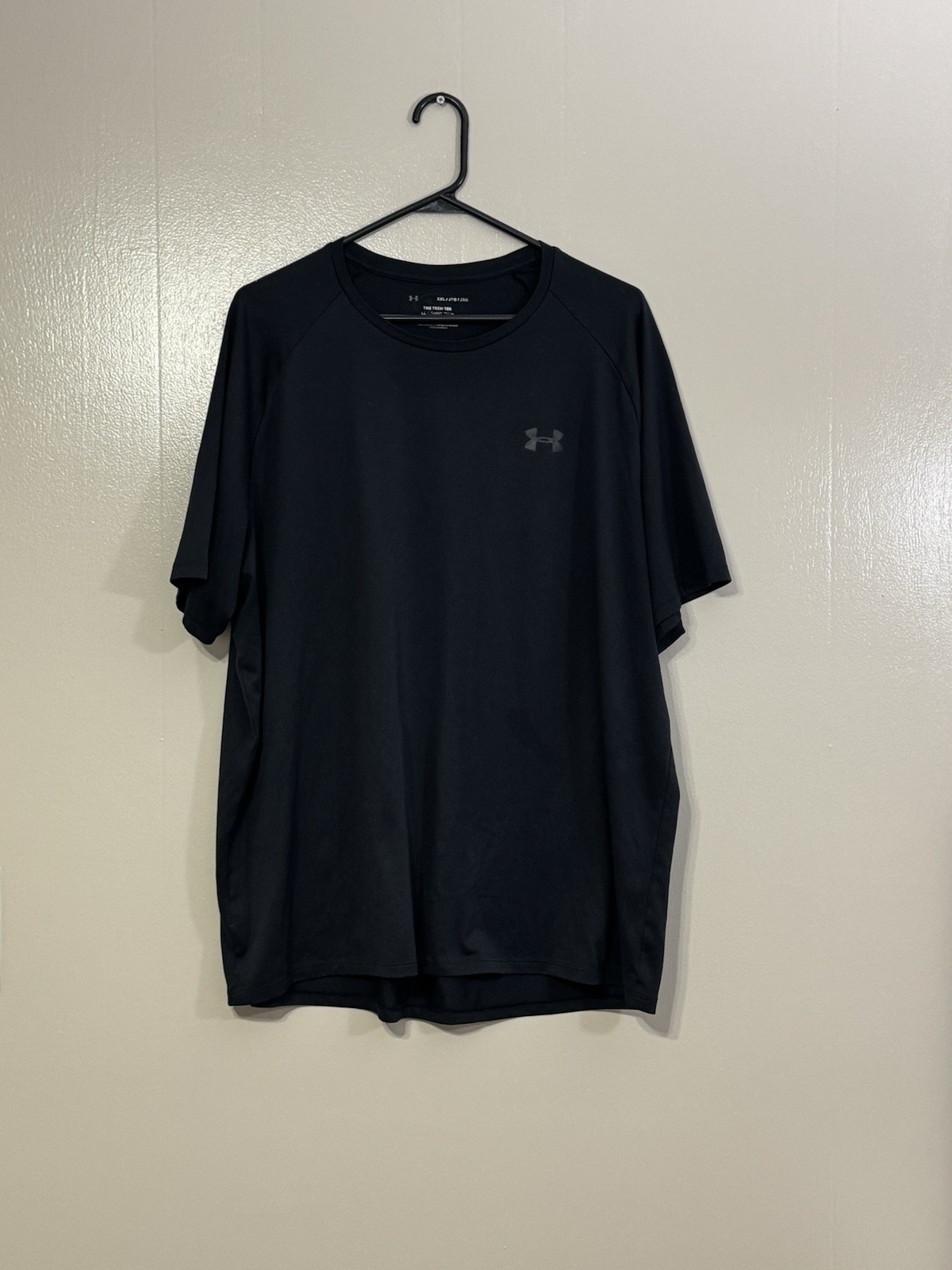 Under Armour The Tech Tee Size XXL Short Sleeve Black Crew Neck C91 gallery