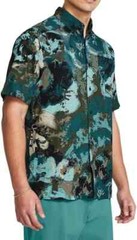 Men’s Under Armour Drift Tide Dockside Print Shirt UPF 30 – Size Med – NWT