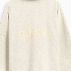adidas x Fear of God Athletic Oversized Hoodie Sweatshirt Logo Top Men Size XS